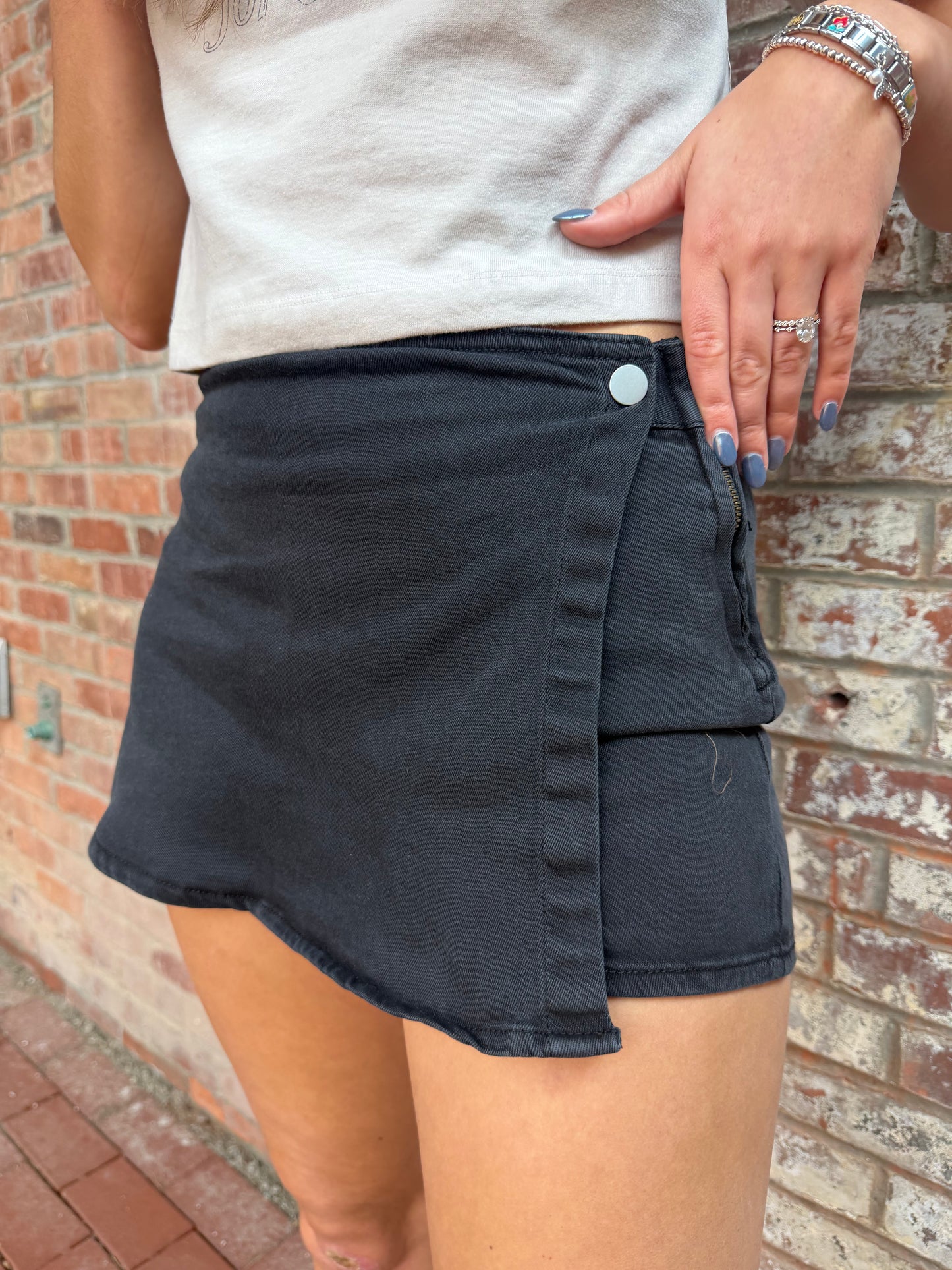 The Denim Skort