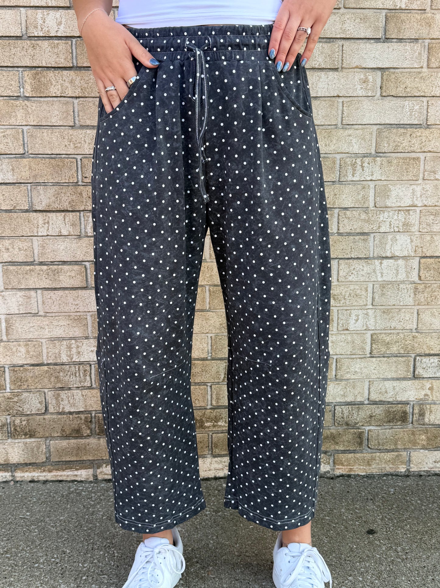 The Polka Dot Barrel Pants
