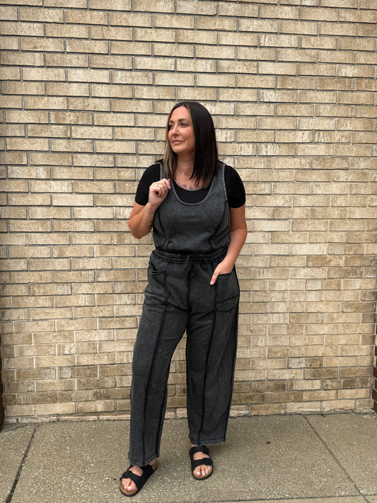 The Mineral Wash Utility Jumpsuit