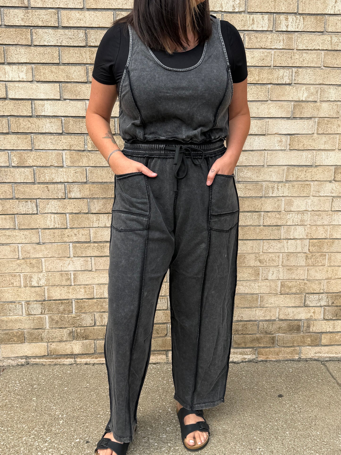 The Mineral Wash Utility Jumpsuit