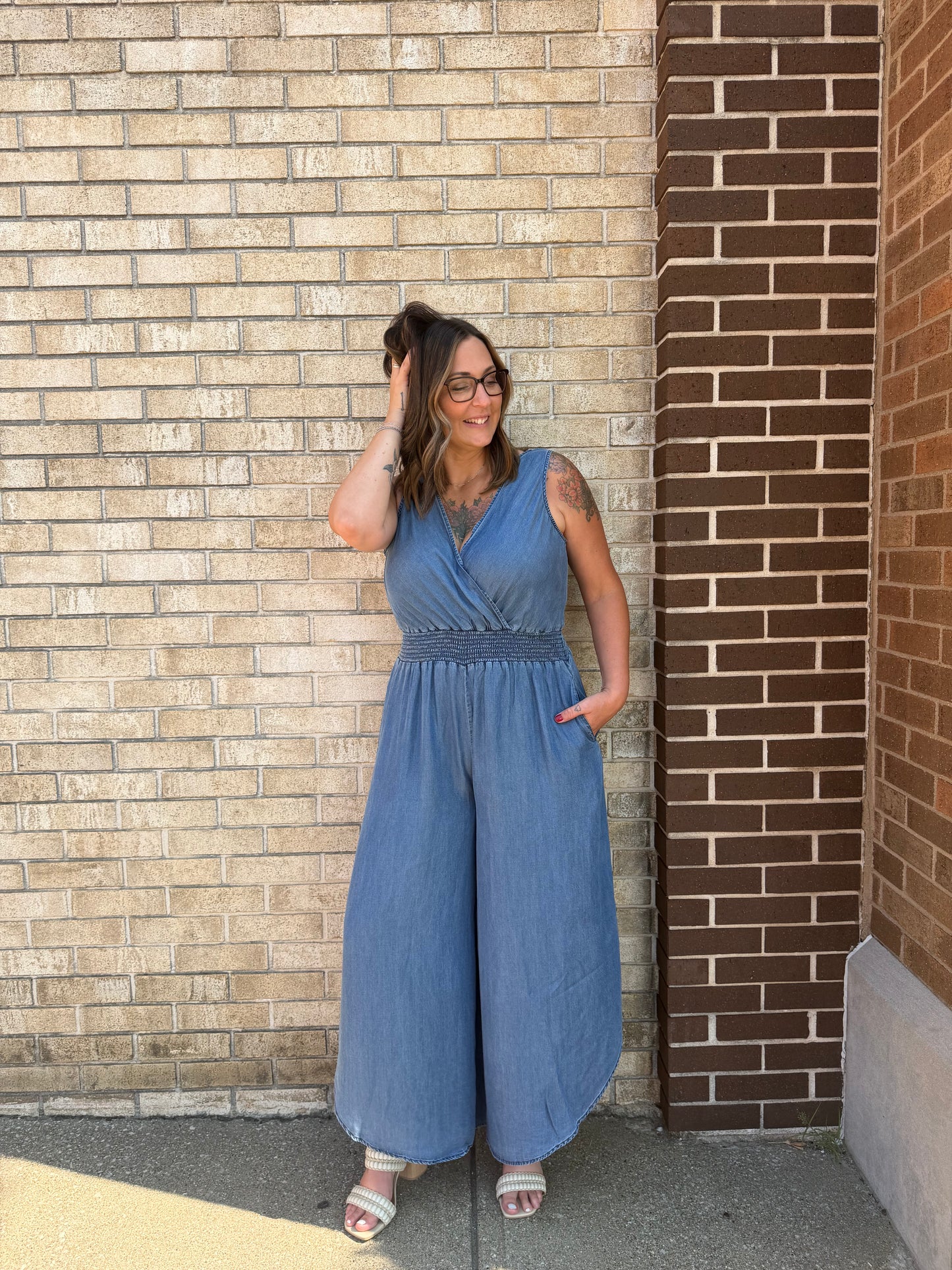 The Tessa Tencel Jumpsuit