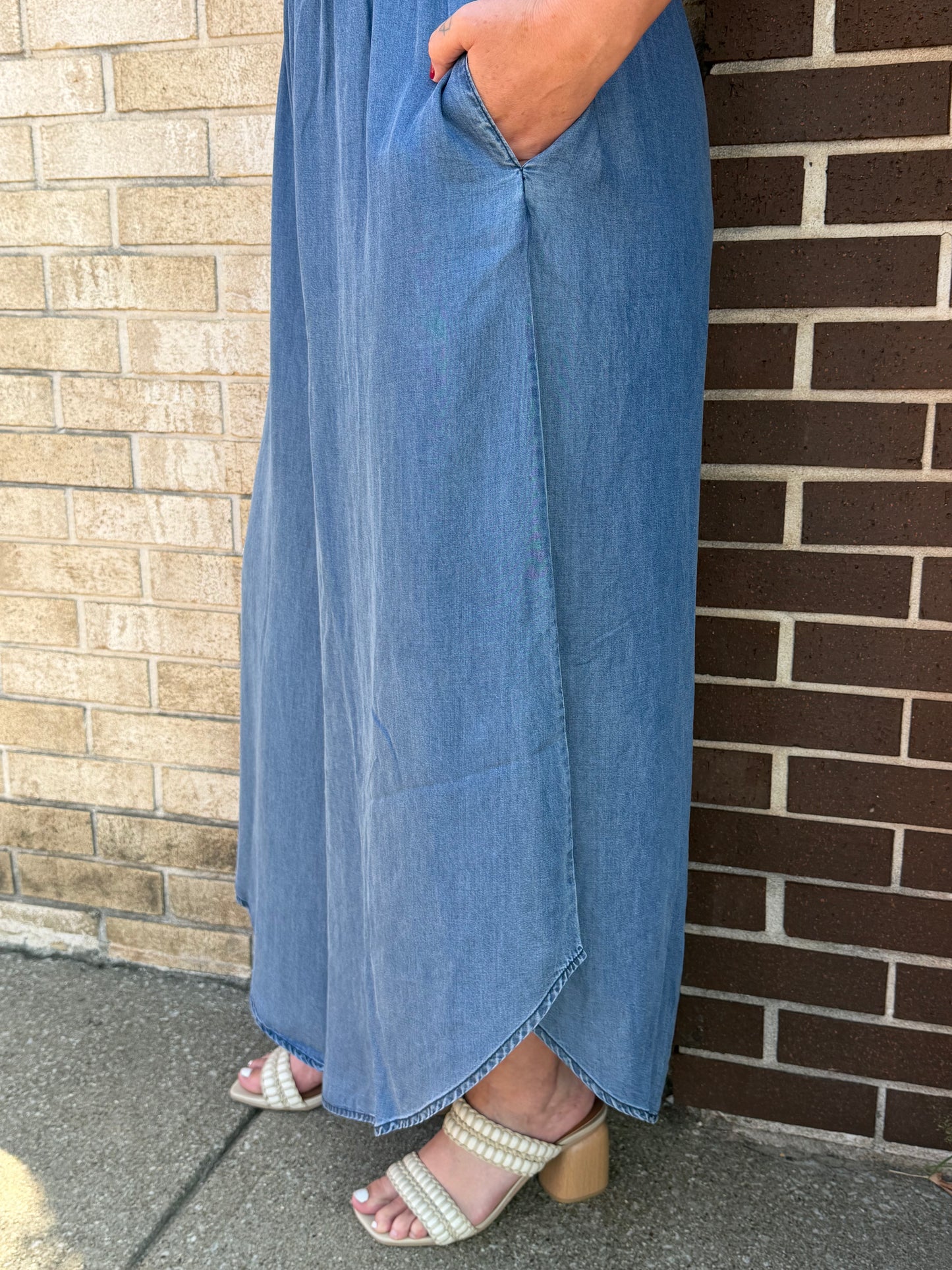 The Tessa Tencel Jumpsuit