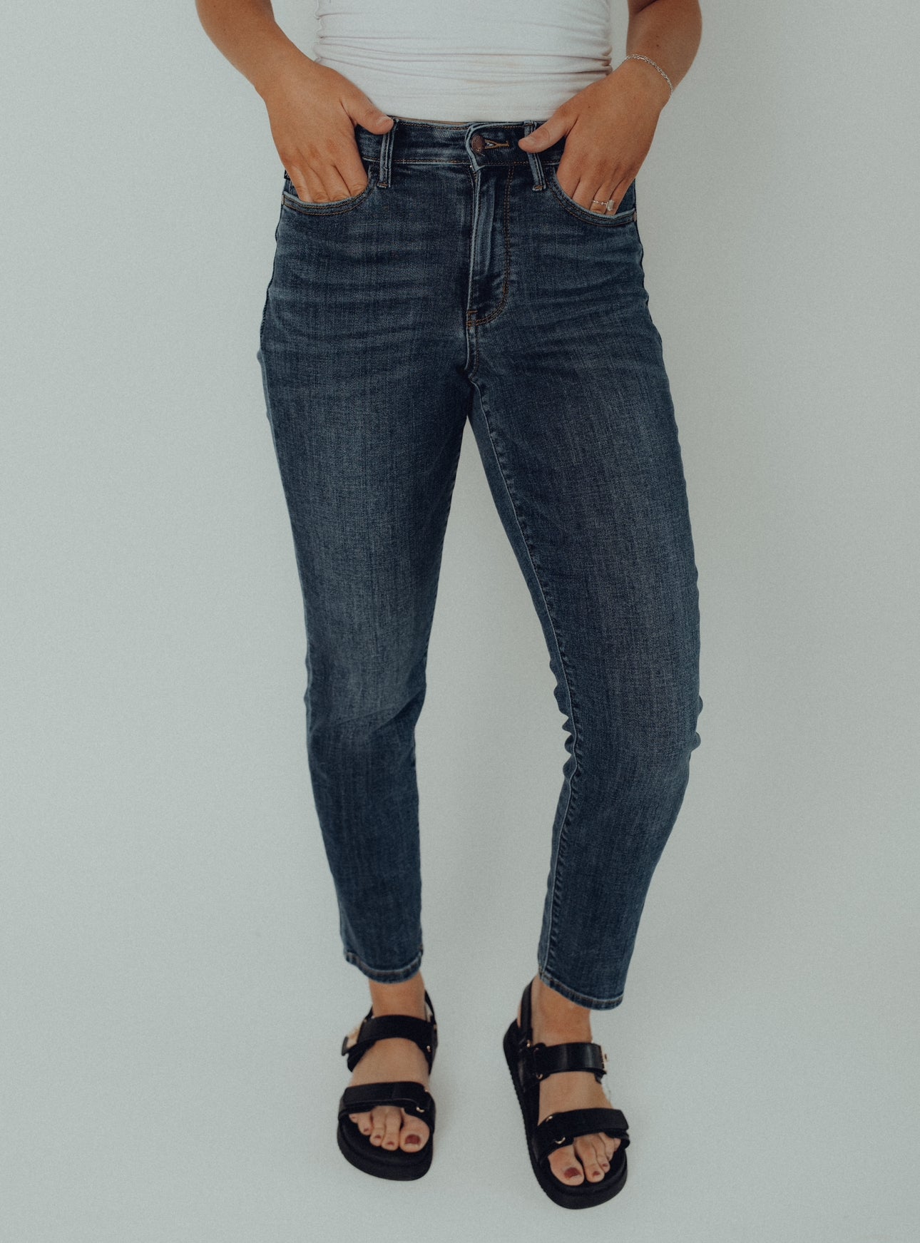 The Judy Blue Classic Slim Jeans