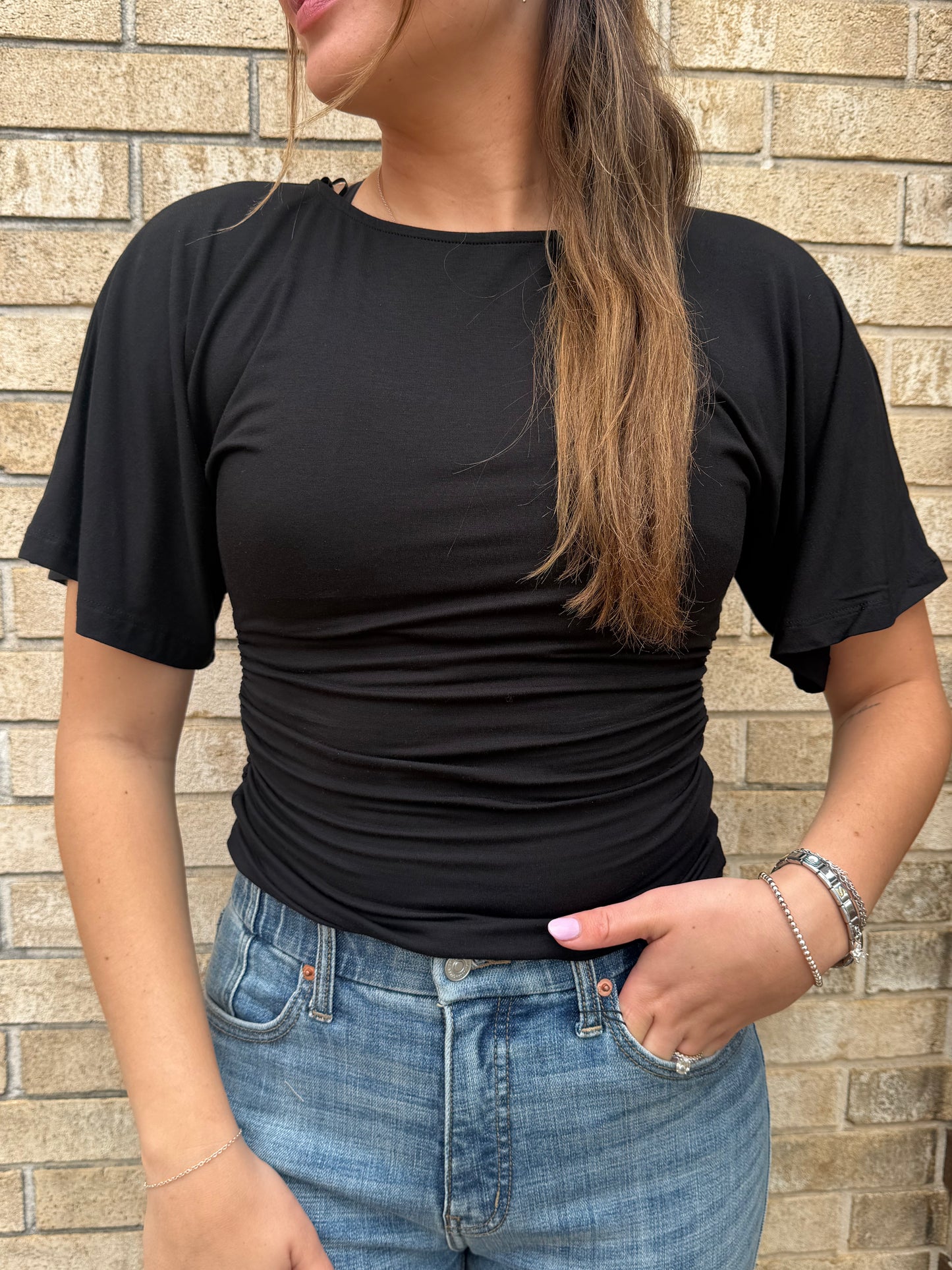 The Daniela Dolman Sleeve Top