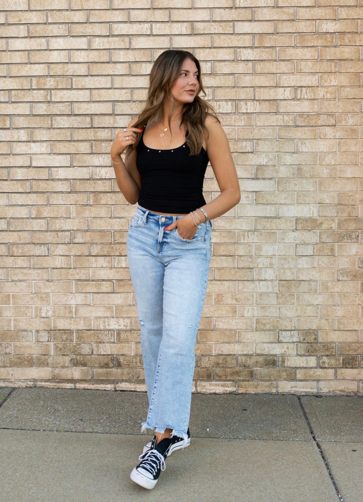 The Simple Studded Tank