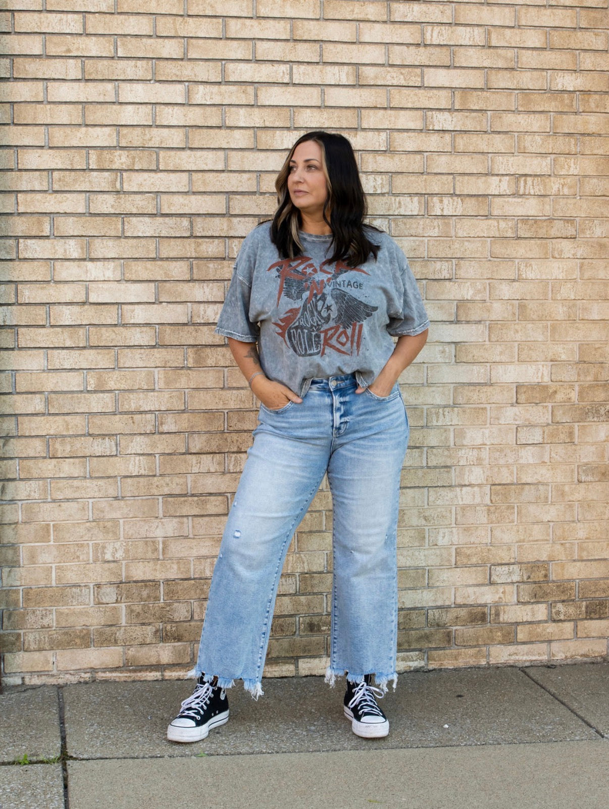The Vintage Rock & Roll Graphic Tee