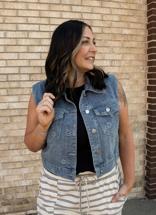 The Dawson Denim Vest