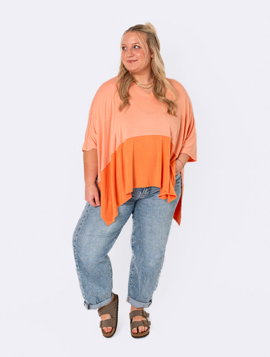 The Pink Skies Oversized Top