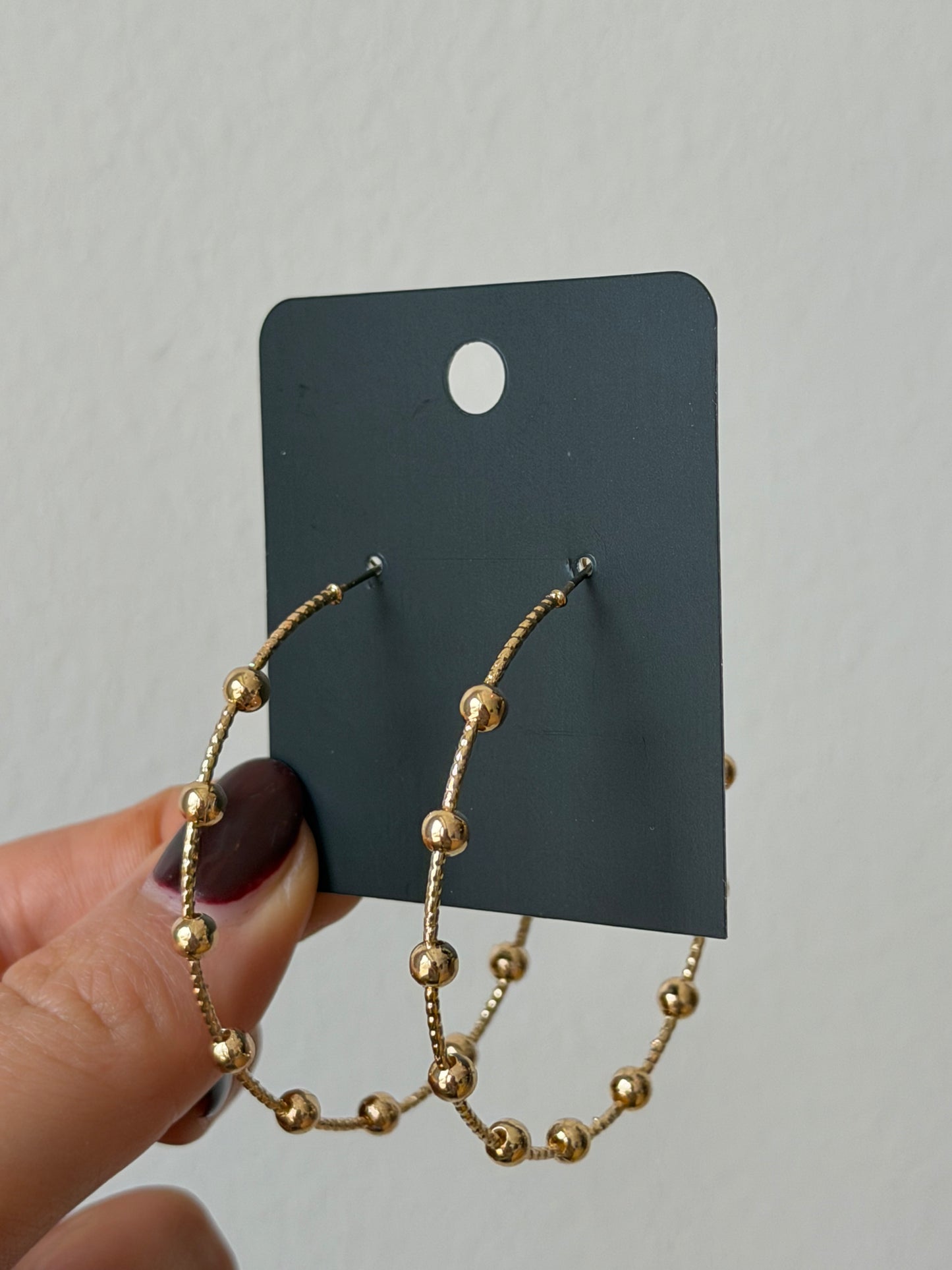 The Gold Large Hoops