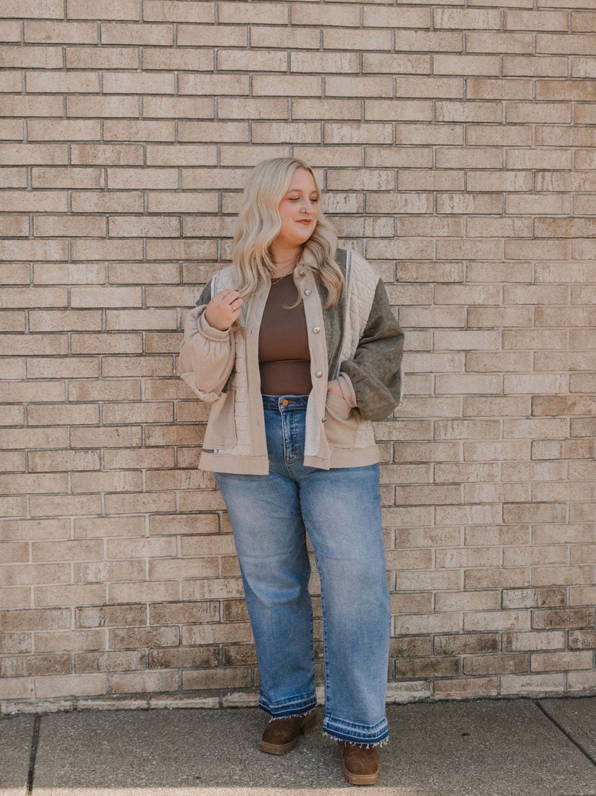 The Color Block Quilted Jacket