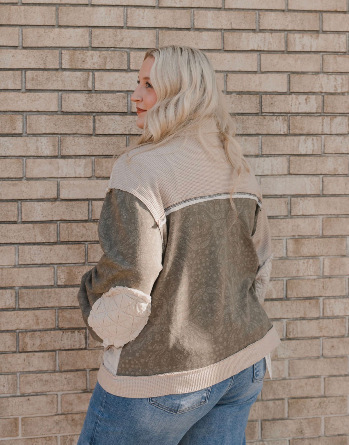 The Color Block Quilted Jacket