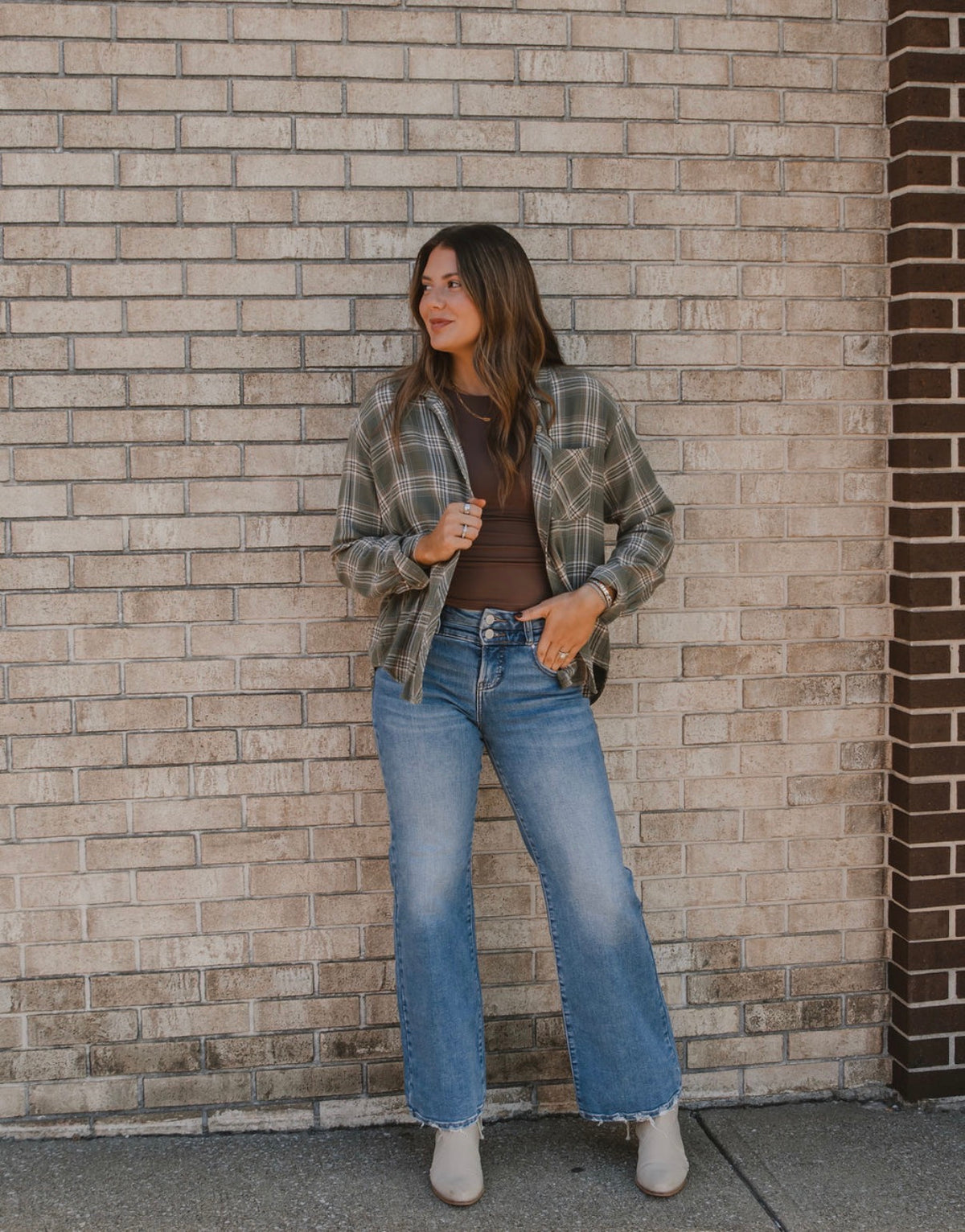The Olive Tone Flannel