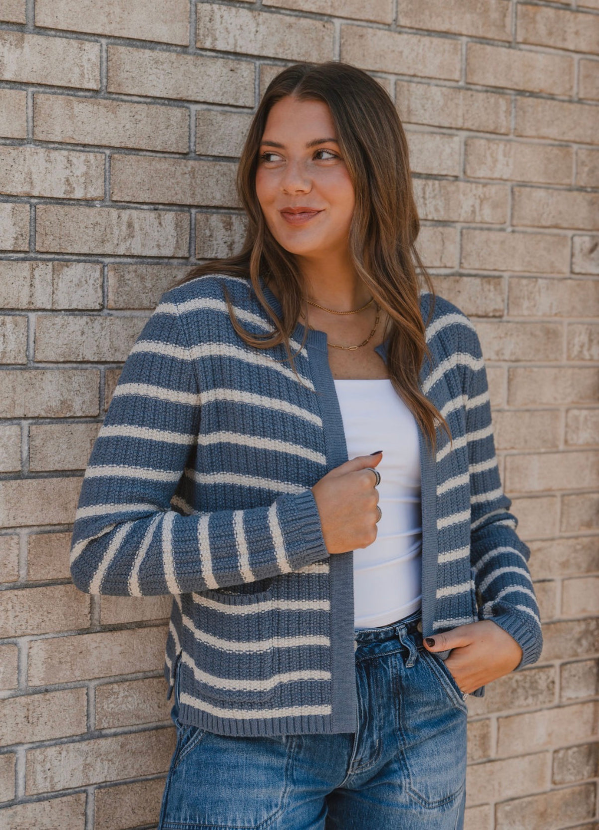 The Chunky Knit Open Cardigan