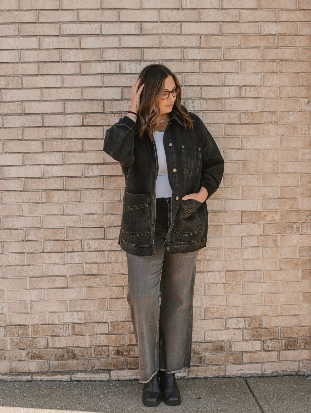 The Oversized Boxy Denim Jacket