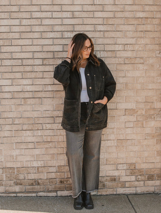 The Oversized Boxy Denim Jacket