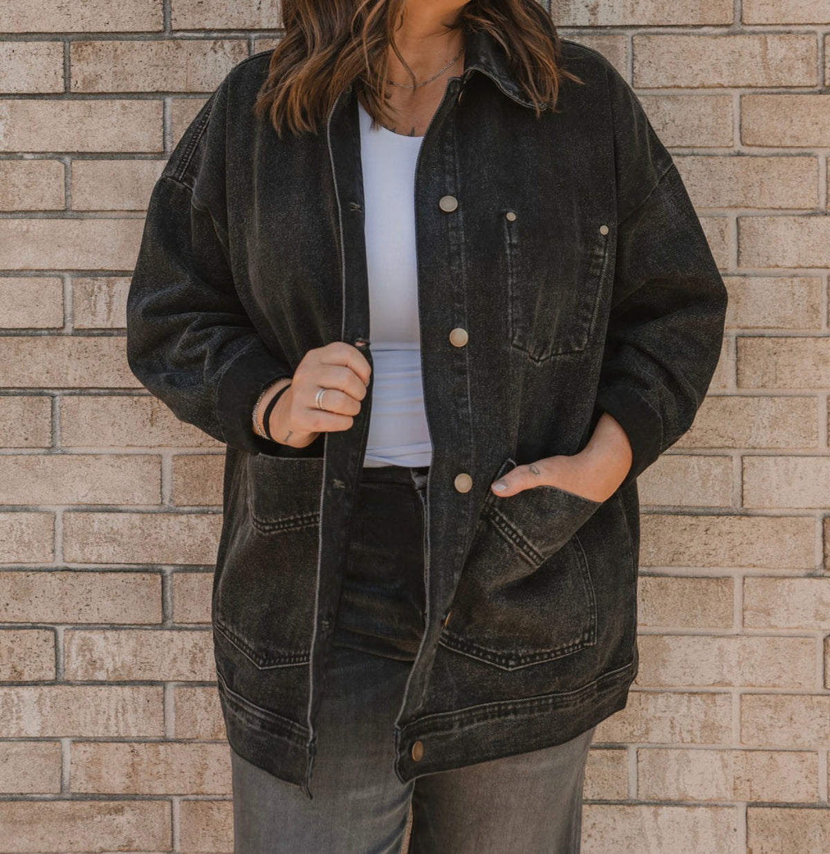 The Oversized Boxy Denim Jacket