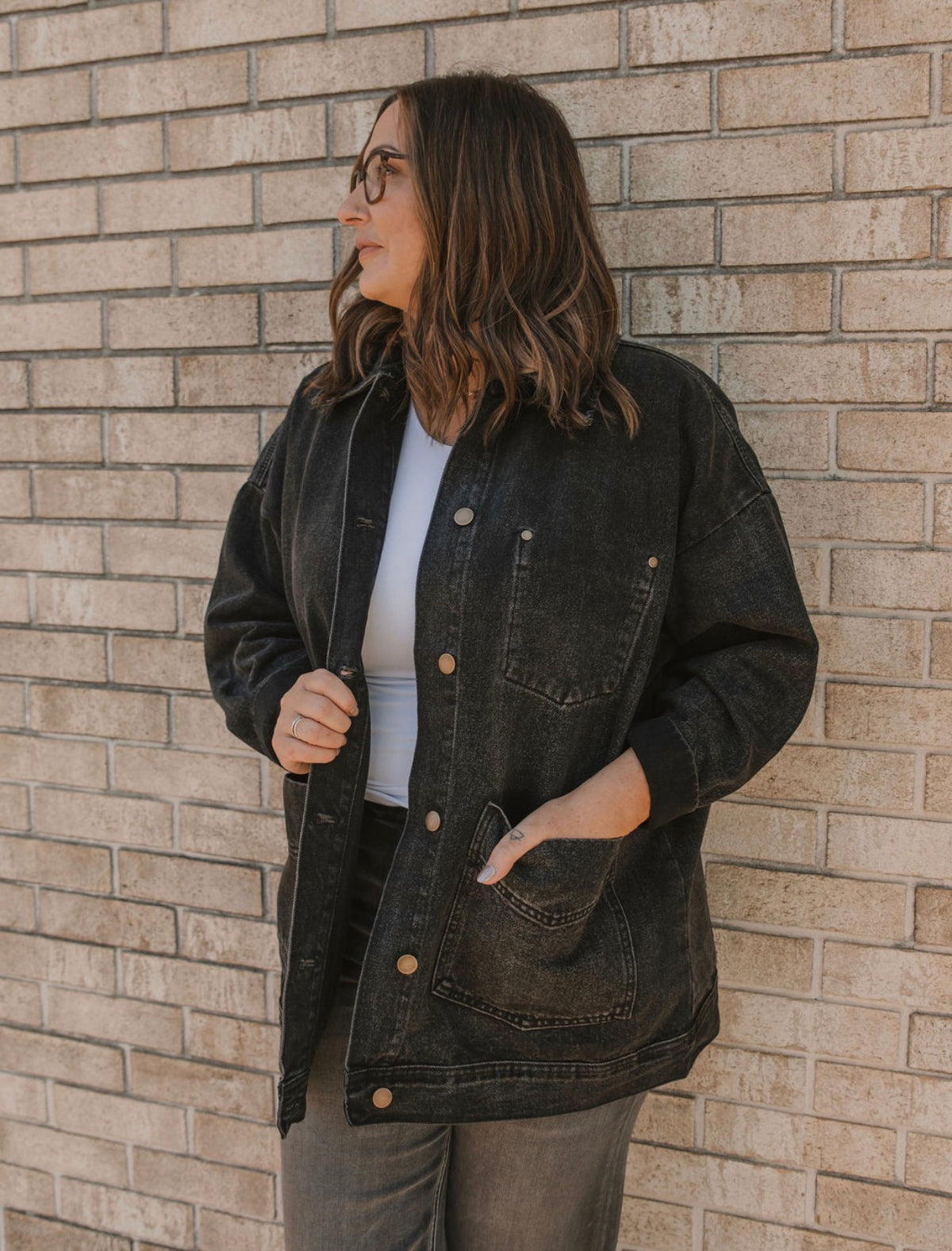The Oversized Boxy Denim Jacket