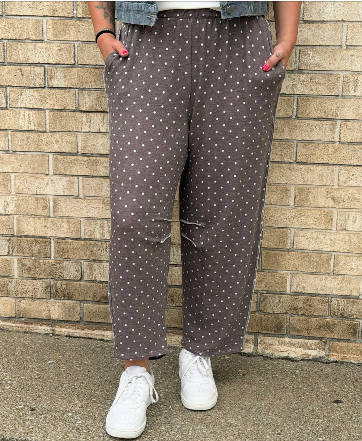 The Polka Dot Barrel Pants