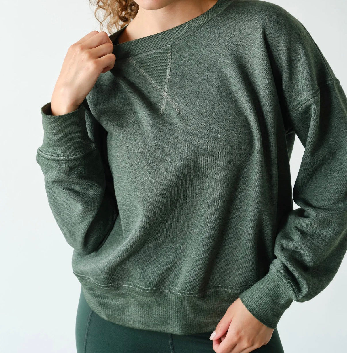 The Forrest Green Crewneck