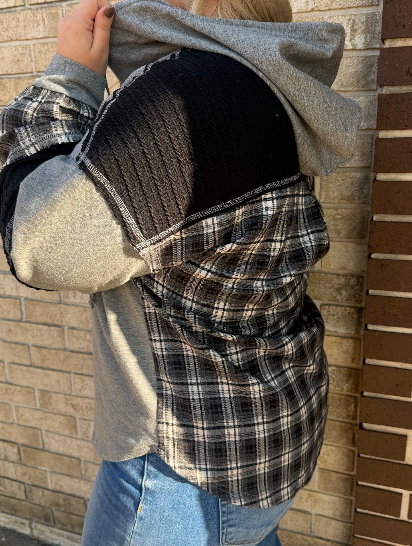 The Plaid Hoodie Pullover
