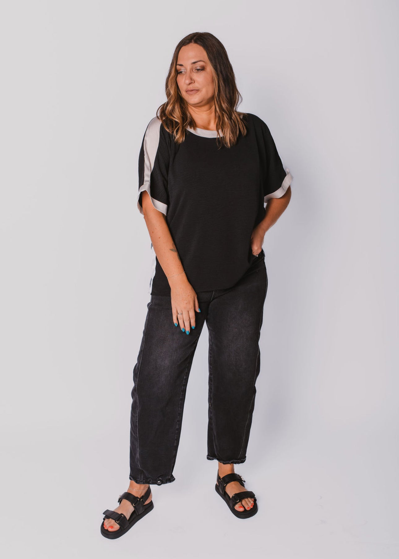 The Layla Contrast Top