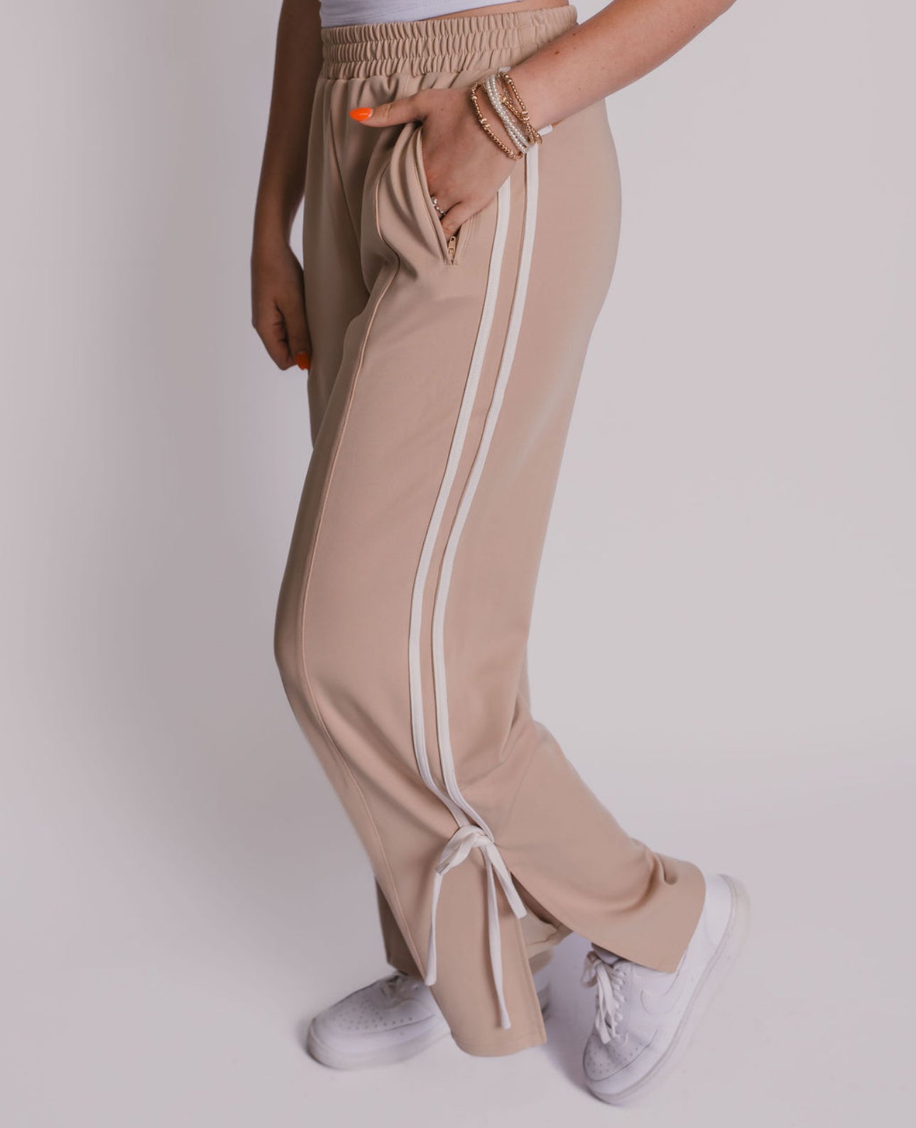 The Bow Detail Track Pants