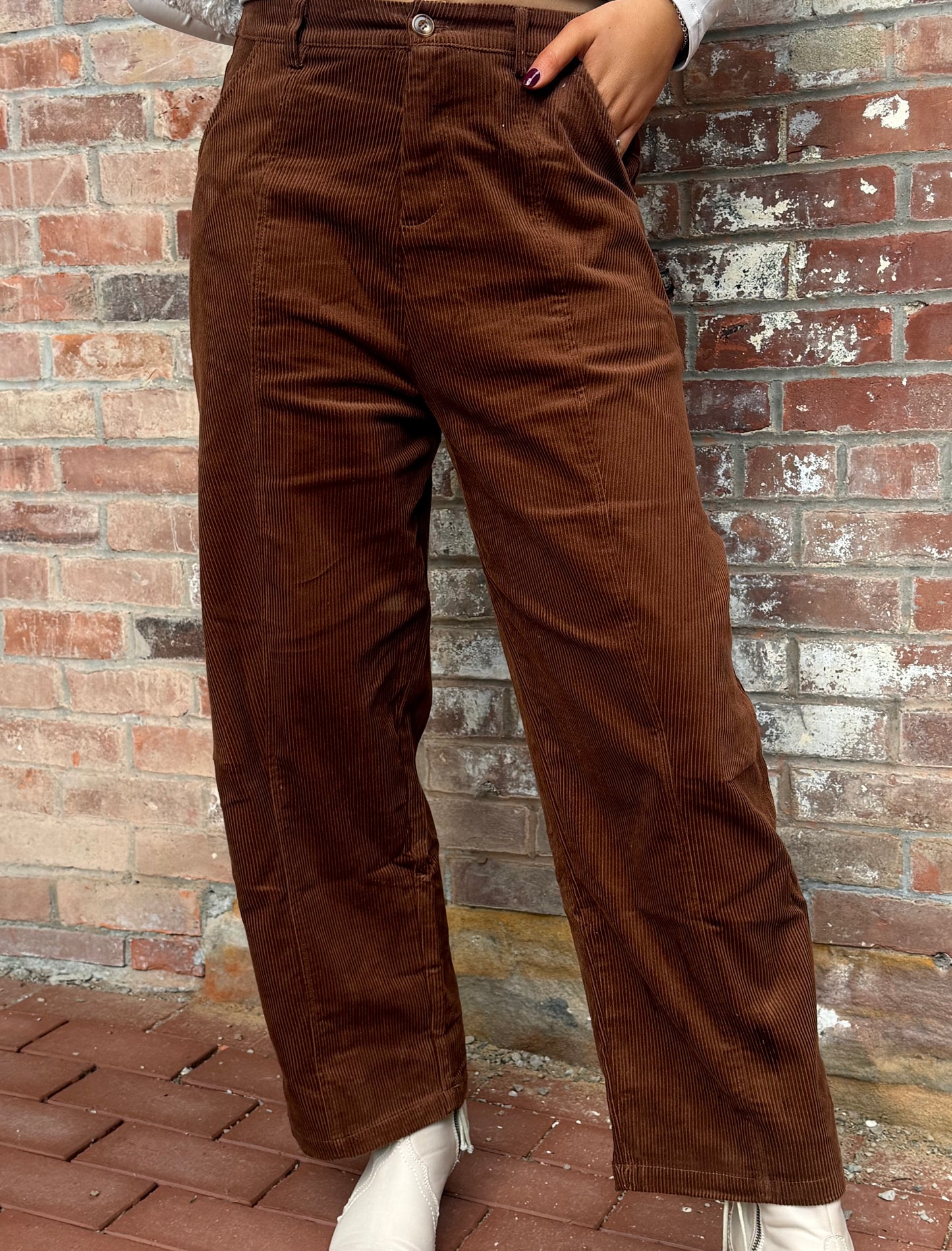 The Corduroy Barrel Pants