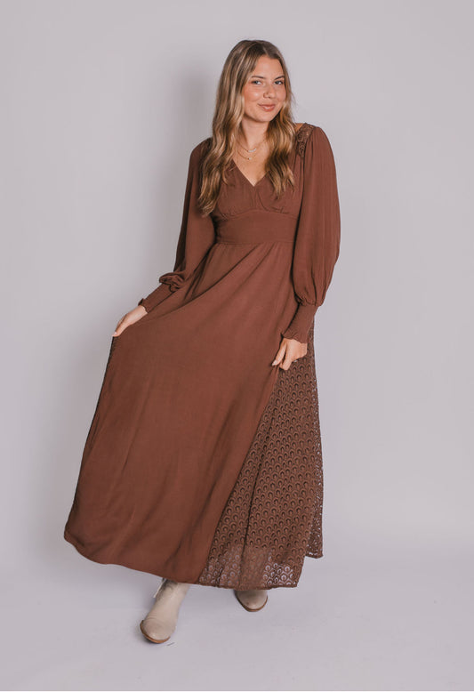 The Lydia Lace Maxi Dress