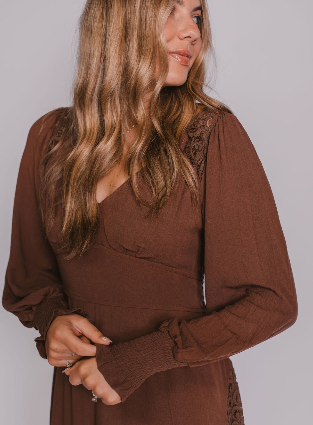 The Lydia Lace Maxi Dress