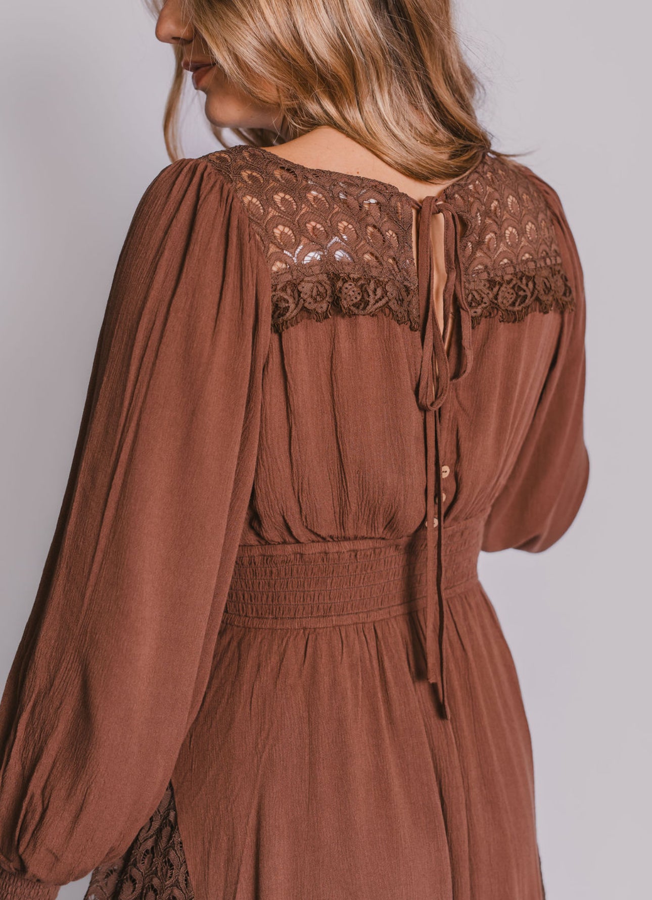 The Lydia Lace Maxi Dress