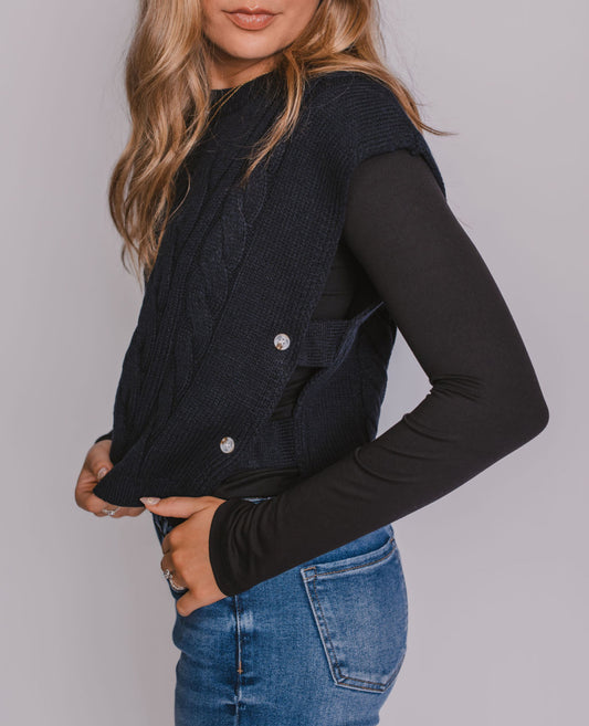 The carolyn sweater vest