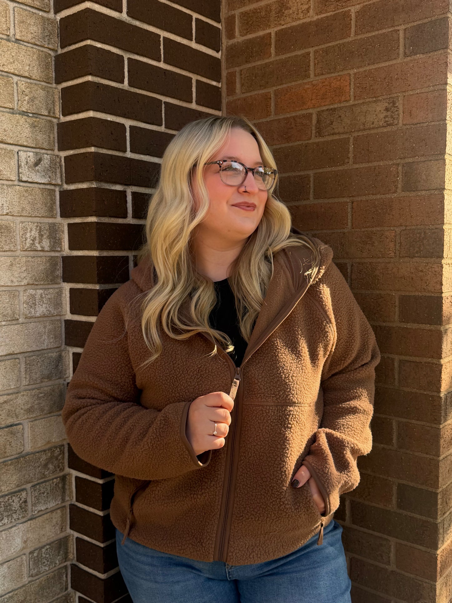 The Soft Sherpa Fleece Zipper Hoodie
