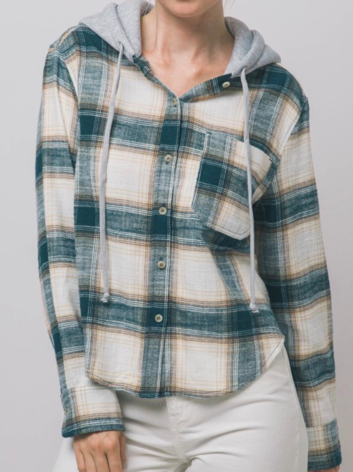 The Hoodie Flannels (2 Colors)