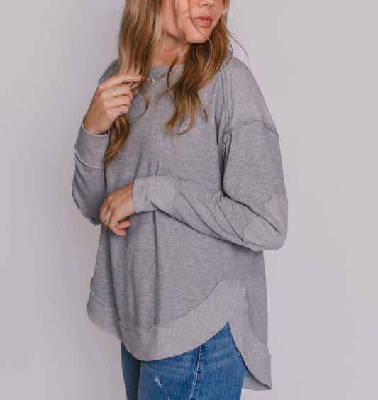 The Thermal Knit Top (2 Colors)