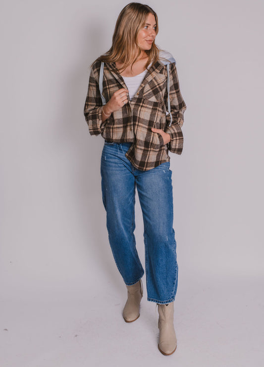 The Hooded Flannel Jacket