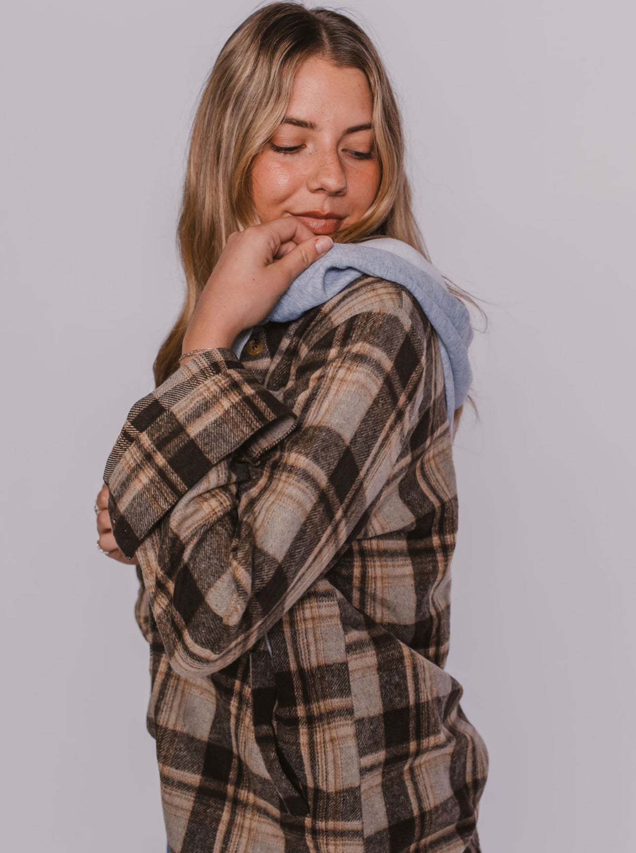 The Hooded Flannel Jacket
