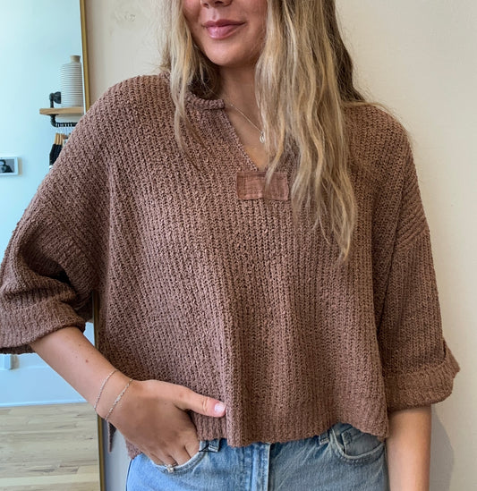 The Slouchy Knit Top
