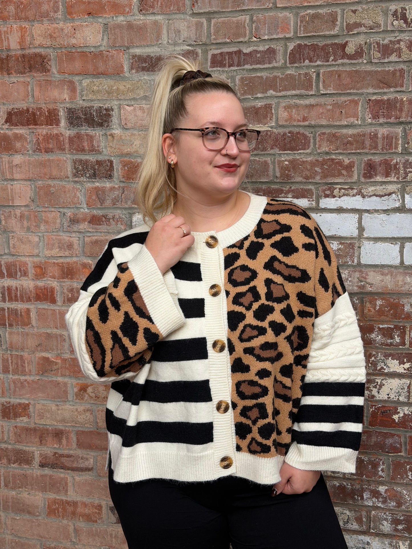 The Bold Button Up Cardigan