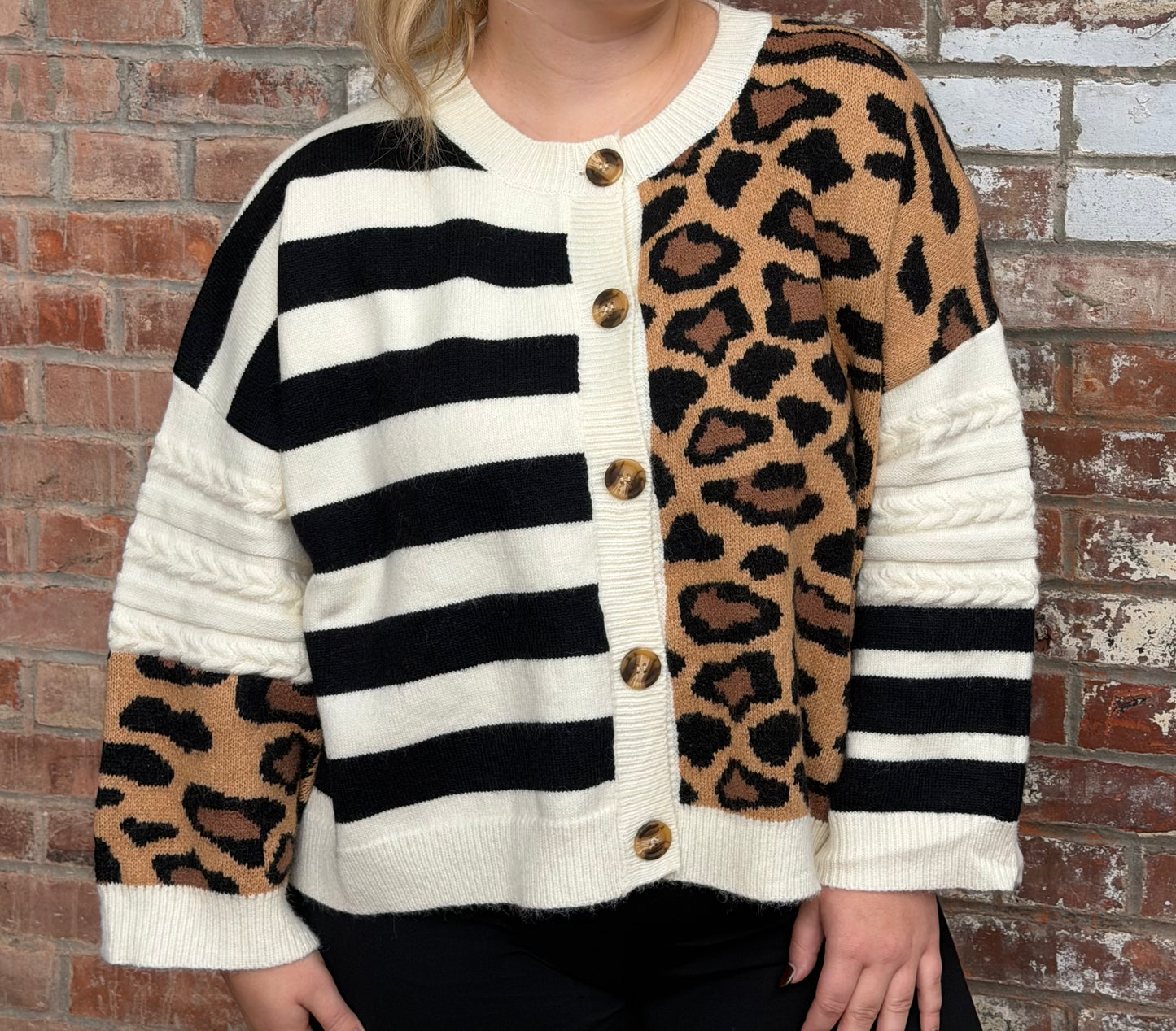 The Bold Button Up Cardigan