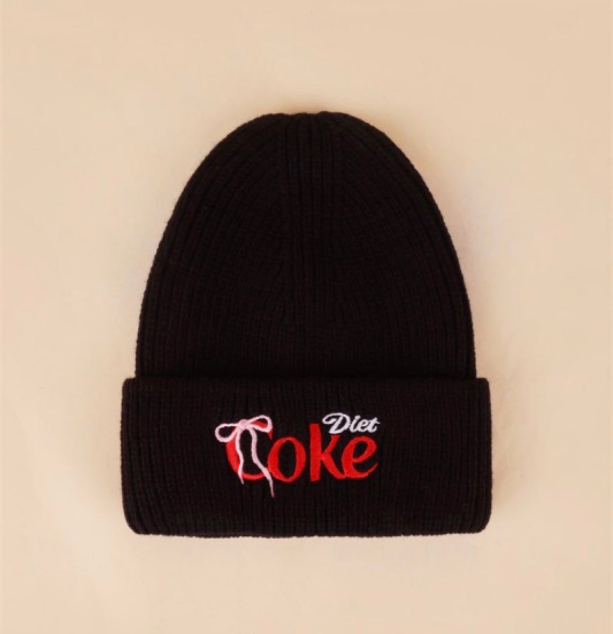 The Diet Coke Bow Beanie (2 Colors)