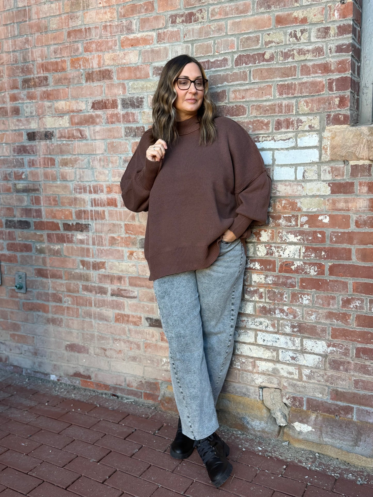 The Oversized Simple Sweater