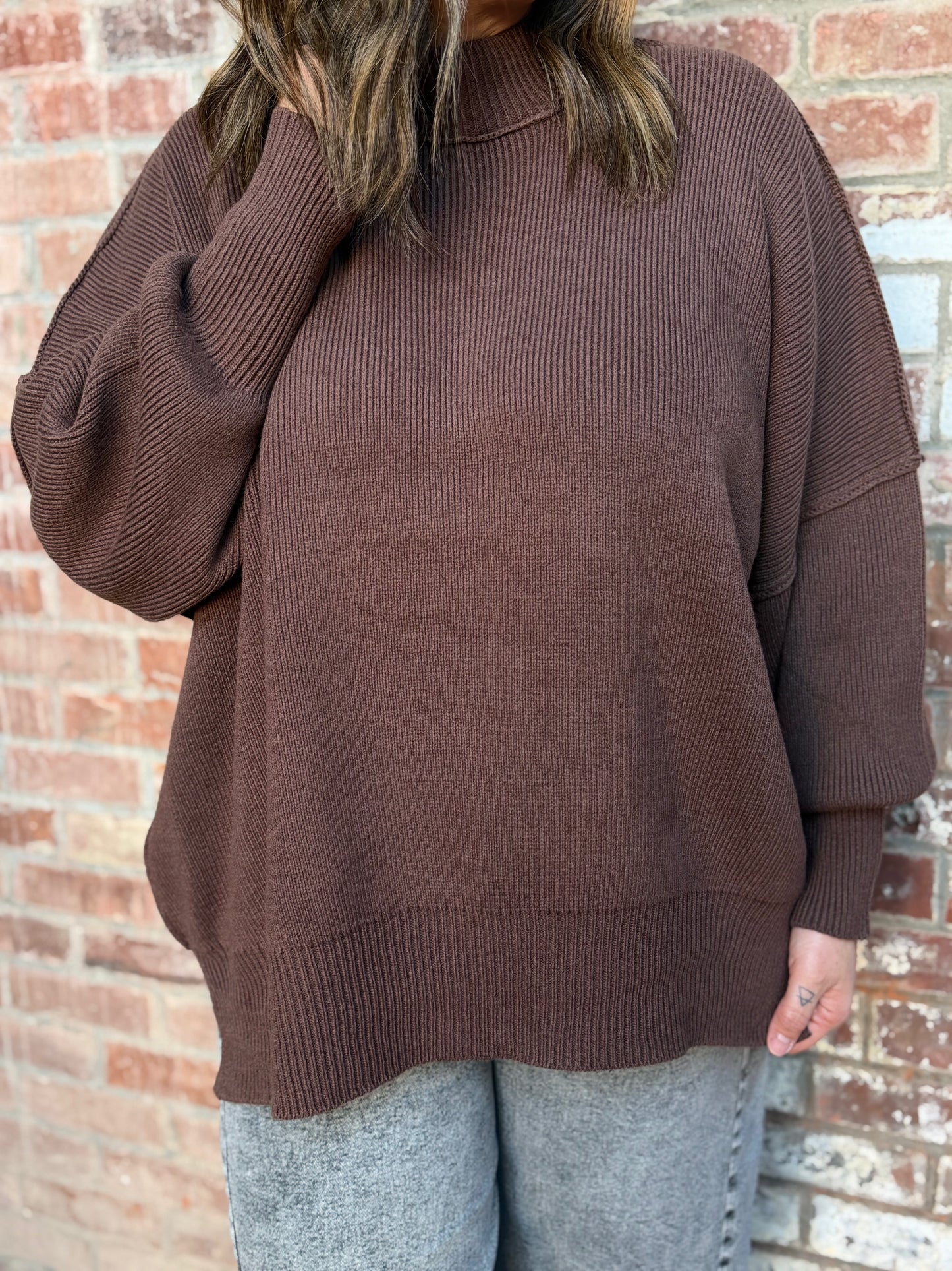 The Oversized Simple Sweater