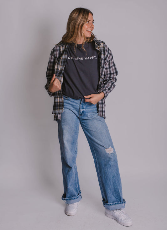 Caffeine Happy Graphic Tee