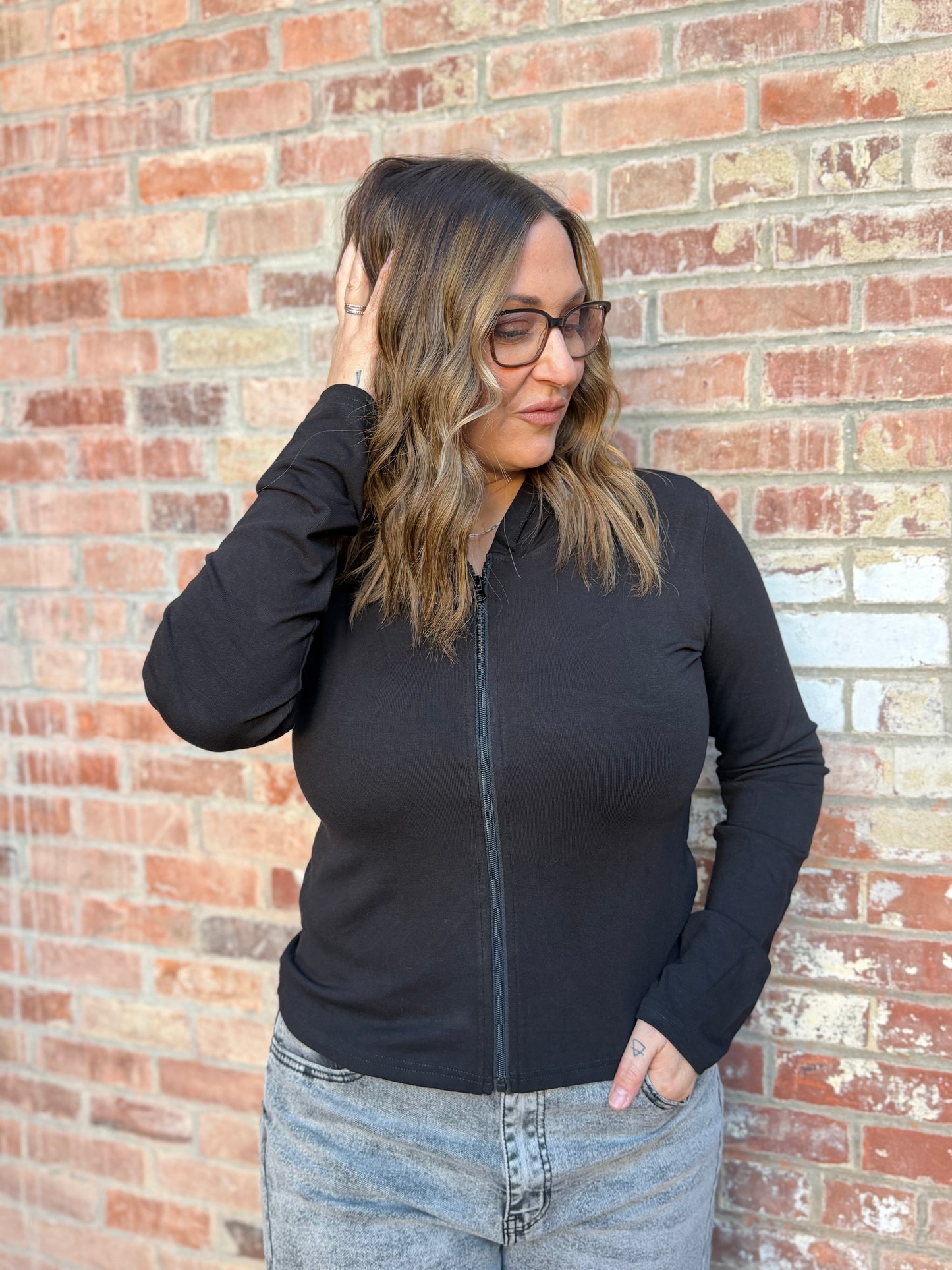 The Lightweight Hooded Zip Up