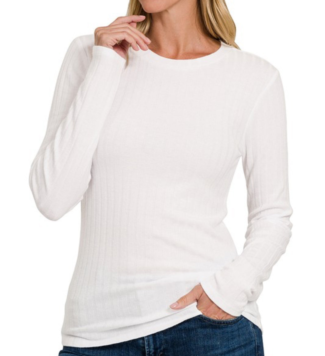 The Classic Ribbed Long Sleeves
