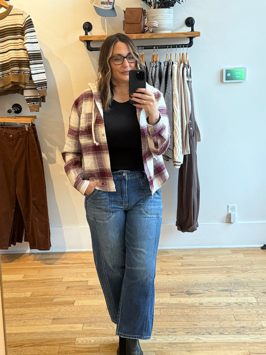 The Hoodie Flannels (2 Colors)