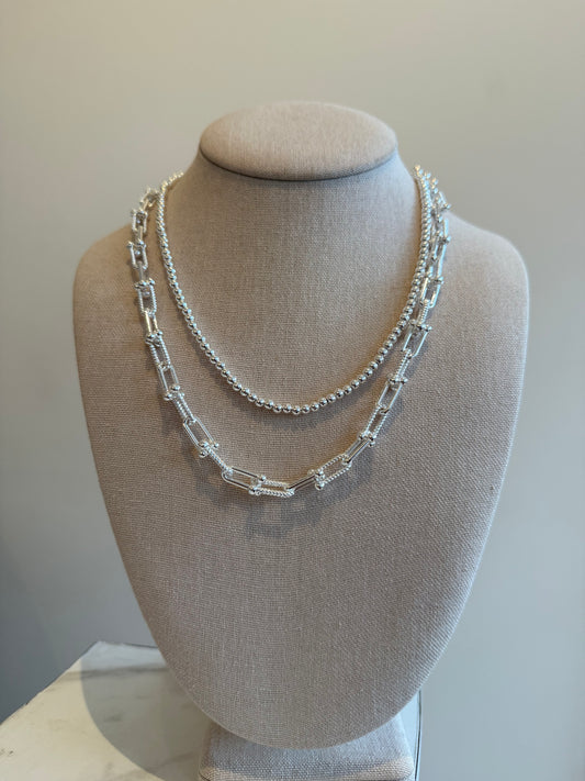 The Double Layered Statement Necklace (2 Colors)