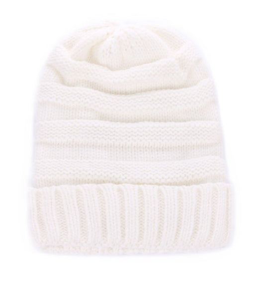 The Crochet Knit Beanie (2 Colors)