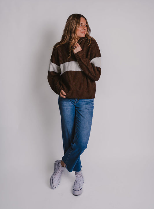 The Amber Knit Quarter Zip