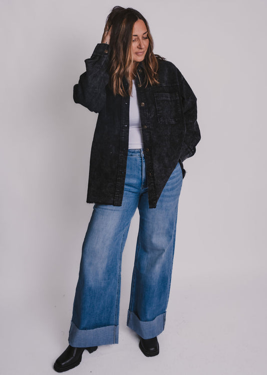 The Corduroy Button Down Jacket